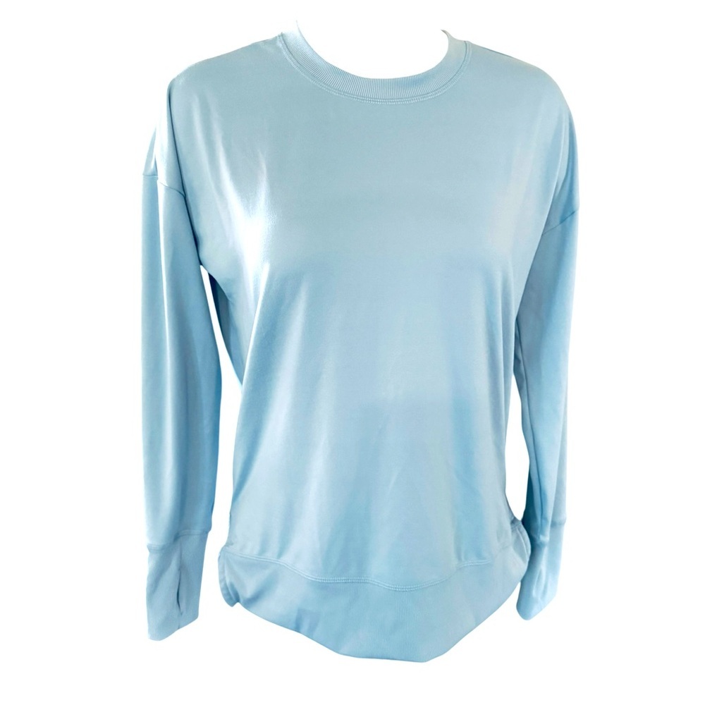 Bench Blue Long Sleeve Relaxed fit Sweatshirt, soft, lightweight, size Small